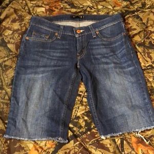 Levi size 9 jean shorts.